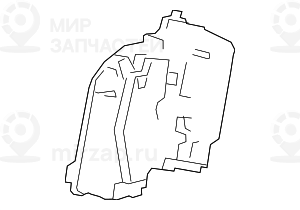 Замок двери л пд
 BMW 51217281949