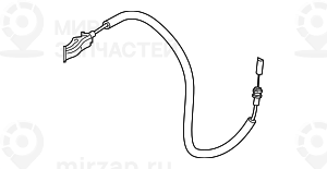 Трос Ручки Привода Замка Двери Пд
 BMW 51217431004