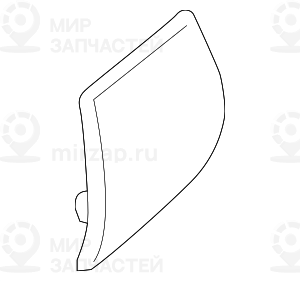 Abdeckkappe Grundiert Links
 BMW 51217474681