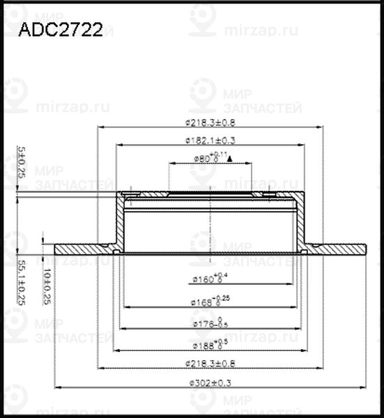 Запчасть ALLIED NIPPON ADC2722