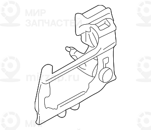 Запорный механизм с ключом Л
 BMW 51218245353
