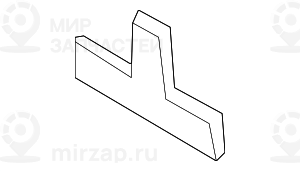 Уплотнитель бокового стекла Зд
 BMW 51223400862