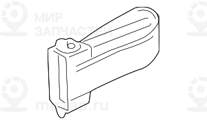 Кожух ограничителя двери Зд
 BMW 51227185637