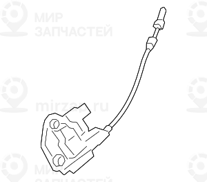 Замок Двери Л Зд
 BMW 51227474645