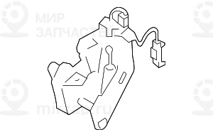 Замок капота пассивный П
 BMW 51237183762