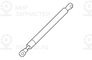 Gasfeder Frontklappe
 BMW 51237329410