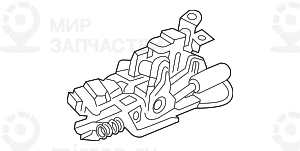 Frontklappenschloss Unterteil Links
 BMW 51237485957