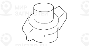 Упорный буфер
 BMW 51247072496