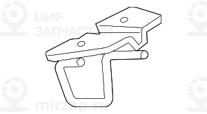 Скоба замка багажной двери
 BMW 51247211294