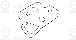 Schliessb?gel Heckklappe
 BMW 51247416082