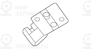 Скоба Замка Багажной Двери
 BMW 51247441957