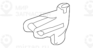 Скоба замка багажной двери Нж
 BMW 51248408956