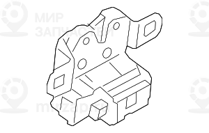 Замок багажной двери
 BMW 51249802312