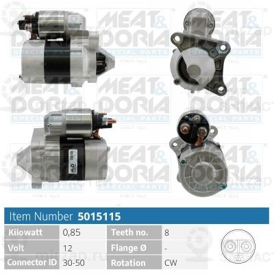 Запчасть MEAT & DORIA 5015115