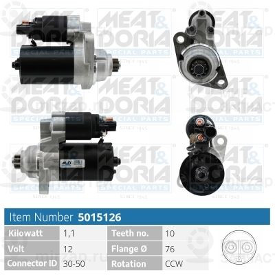 Стартер MEAT & DORIA 5015126