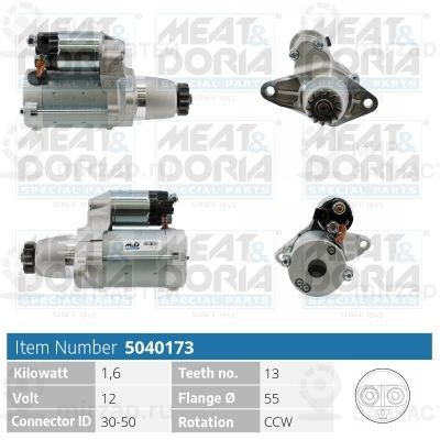 Стартер MEAT & DORIA 5040173