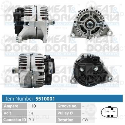 Генератор MEAT & DORIA 5510001