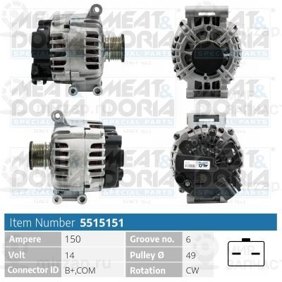 Генератор MEAT & DORIA 5515151