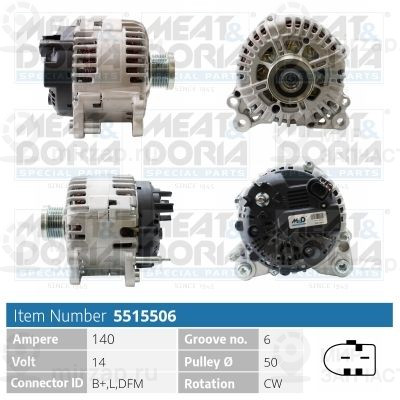 Генератор MEAT & DORIA 5515506