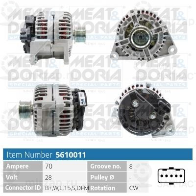 Генератор MEAT & DORIA 5610011