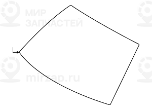 Лобовое стекло Grьn датч.интенс.дождя
 BMW 51312993182