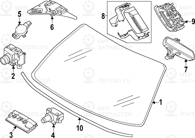 Autoersatzteil
 BMW 51315A8A8A2