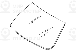 Лоб.стекло grьn Grьnkeil с датч.дождя
 BMW 51317064862