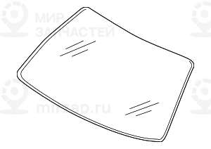 Лобовое стекло grьn HUD
 BMW 51317184560