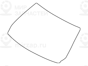 Лобовое стекло,зеленое с полутон.клином
 BMW 51317185978