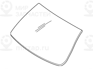 Лоб.ст. зелен.датч.инт.дождя/вирт.дисп. KAFAS / RLSBS
 BMW 51317188781