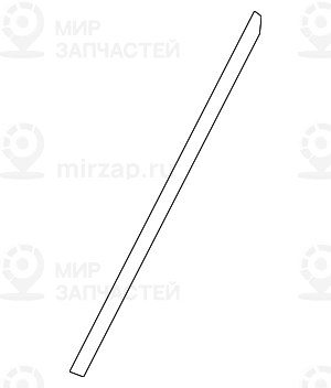 Водосточный желобок загрунтованный П
 BMW 51317286180