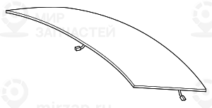 Заднее стекло
 BMW 51317307737
