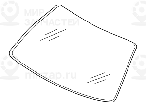 ЛОБОВОЕ СТЕКЛО
 BMW 51317357263