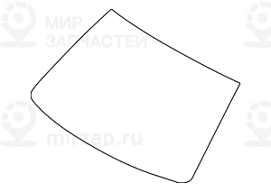 Лоб.стекло Зеленое Датч.дожд/Осв./Запот
 BMW 51317475006