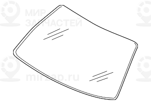 Лоб.стекло зелен.KAFAS/HUD датчик дождя
 BMW 51317490630