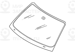 Лобовое стекло grьn
 BMW 51318196154