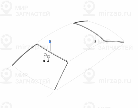 Щиток верхняя часть
 BMW 51318208468