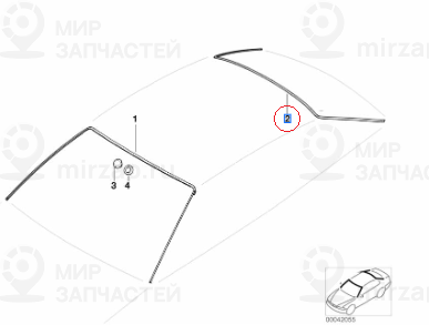 Запчасть BMW 51318208471