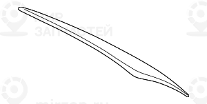 Заднее стекло Gruen
 BMW 51318399014