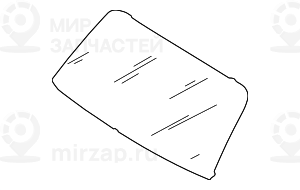 Заднее стекло Gruen с антенной
 BMW 51318402459