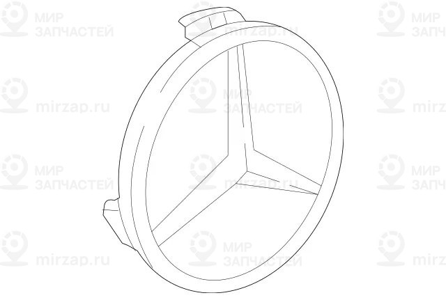 Запчасть Mercedes-Benz A00040033009283