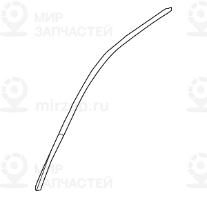Накладка Л Пд SCHWARZ
 BMW 51328185269