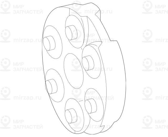 Запчасть Mercedes-Benz A0004110600