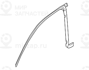 Уплотнитель Л Пд
 BMW 51328207183