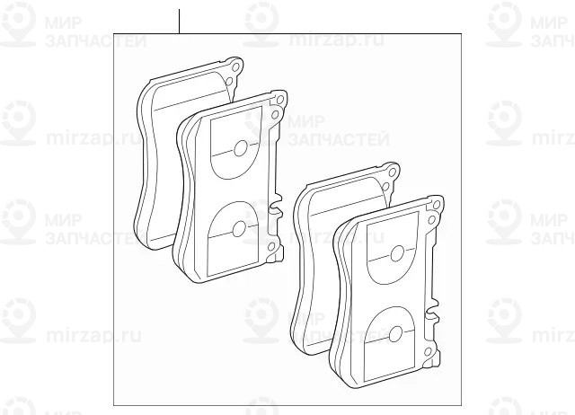 Запчасть Mercedes-Benz A0004201006