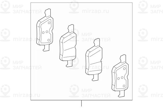 Запчасть Mercedes-Benz A0004203202