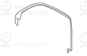 Щиток оконной рамы двери Л Пд
 BMW 51328402507