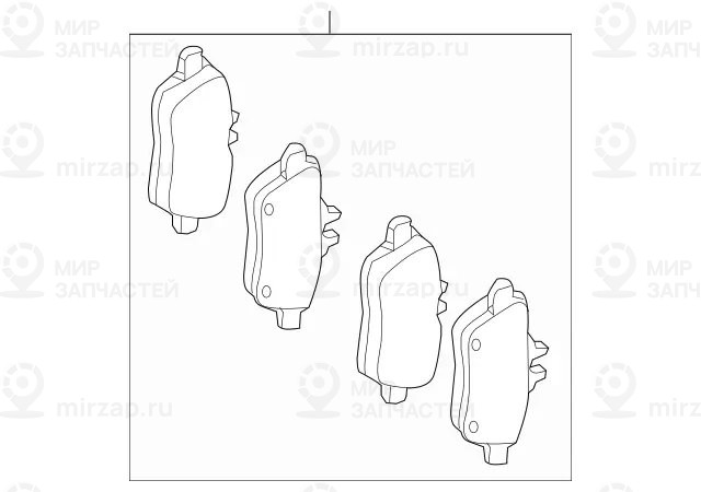 Запчасть Mercedes-Benz A0004207600