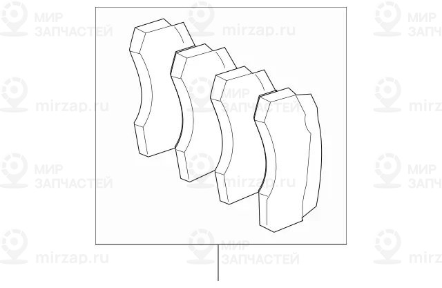 Запчасть Mercedes-Benz A000420840490