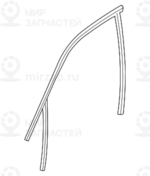 Направляющая стекла дверь П Пд
 BMW 51332990308